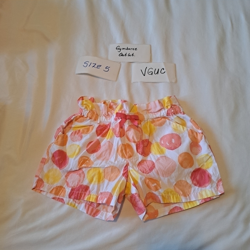 Gymboree girls size 5 outlet shorts